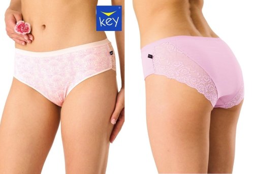 Трусы женские бикини высокие
Key LPC 531 А26  (набор 2 шт.)