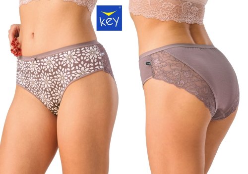 Трусы женские бикини высокие
Key LPC 725 А26  (набор 2 шт.)