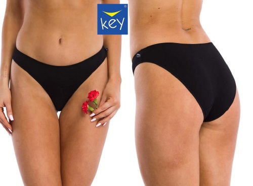 Трусики бікіні
Key LPR 001 BAMBUS Чорні (набір 2 шт.)