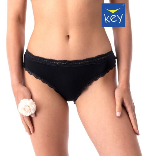 Трусики бікіні
Key LPR 002 BAMBUS Чорні ( 1 шт.)