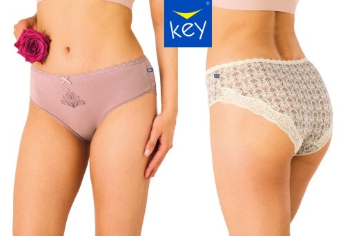 Труси жіночі бікіні високі
Key LPC 511 B26 (набІр 2 шт.)