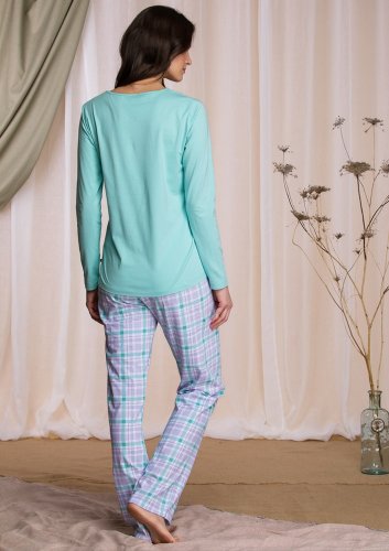 Пижама женская / Домашняя одежда
Key LNS 422 B21  2XL-4XL