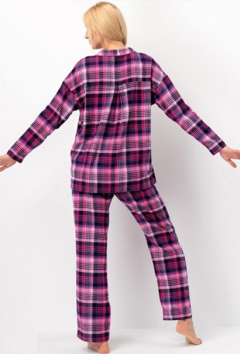 Пижама женская / Домашняя одежда
Key LNS 490 B25  2XL-4XL