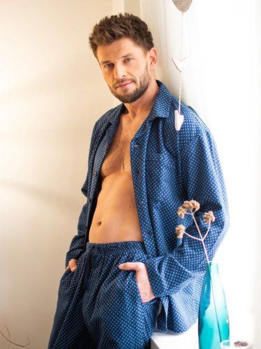 Пижама мужская / Домашний комплект
Key MNS 815 B25  3XL-4XL