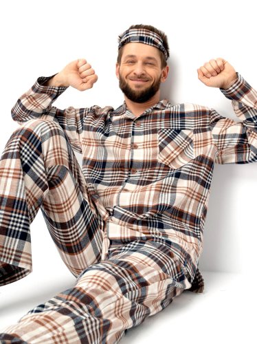 Пижама мужская / Домашний комплект
Key MNS 443 B25  3XL-4XL