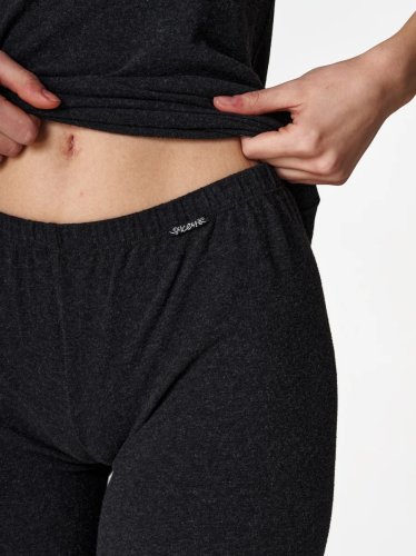 Термолегінси жіночі Key LXL 729/1  Hot Touch Чорний меланж