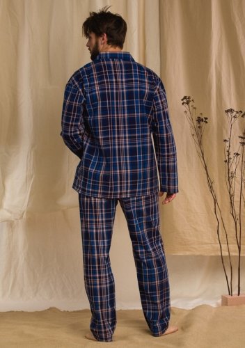 Пижама мужская из хлопка / Домашний комплект
Key MNS 466 B20
